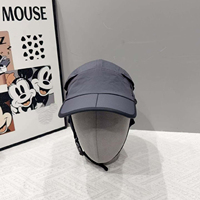Casquette de surf pliable à séchage rapide avec sangle de menton réglable pour le surf, les sports nautiques et comme casquette de baseball