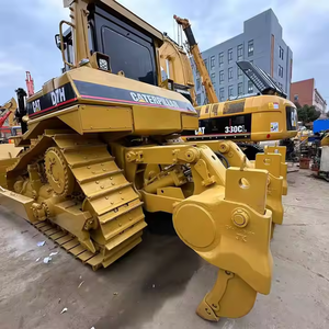 Precio barato, alta calidad, excavadoras Caterpillar D7H usadas, buenas condiciones de trabajo, incluido el motor de bomba de componentes básicos a la venta - Product Image 5
