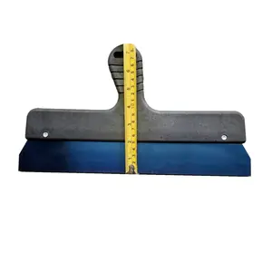 100mm - 600mm Azul Lâminas De Aço Carbono Punho De Plástico Navalha De Enchimento Largo Putty Facas Raspador