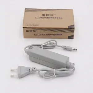 Adaptateur d'alimentation électrique CCTV, 12V, 2a, étanche IP66, avec prise EU, UK, US AU