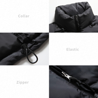 Veste parka d'hiver pour homme, veste en duvet pour homme, veste d'hiver pour homme, vestes grandes tailles pour homme