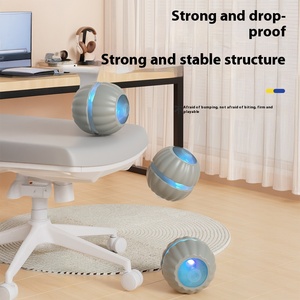 ของเล่นสัตว์เลี้ยงอัจฉริยะรุ่นใหม่ ปี 2025 ลูกบอลไฟฟ้า กลิ้งและสั่นอัตโนมัติ ของเล่นแบบอินเทอร์แอคทีฟพร้อมเชือก สำหรับสุนัขและแมว เล่นได้ทั้งในบ้านและนอกบ้าน - Product Image 2