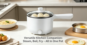 Cuisinière électrique multifonctionnelle compacte avec réglage de la chaleur pour une préparation rapide des repas à la maison - Product Image 4