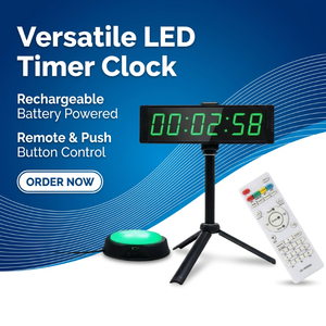 <span class=keywords><strong>Cronometro</strong></span> Elettronico GANXIN <span class=keywords><strong>con</strong></span> Alimentazione a Batteria, <span class=keywords><strong>Timer</strong></span> Digitale <span class=keywords><strong>con</strong></span> Conto alla Rovescia per Palestra, Studio, Cucina, <span class=keywords><strong>con</strong></span> Supporto da Tavolo e Pulsante - Product Image 2