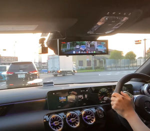 Nhà sản xuất akeyo 2025 Dashcam xe Mirorr cảm ứng với Máy ghi âm - Product Image 4