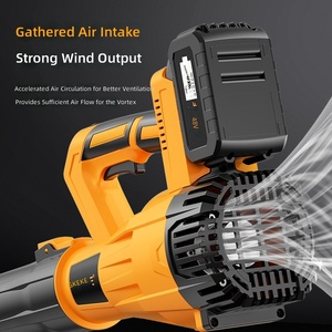 Secador de Pelo de Alta Potencia con Motor de Iones de Litio Tipo Cepillo, Ventilador Turbo, Soplador de Polvo y Nieve Portátil, Soplador de Hojas con Doble Succión - Product Image 4
