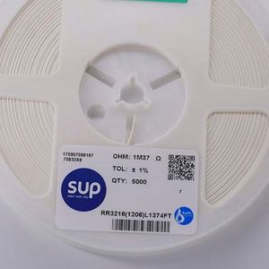 Whole -Sale RR3216 1206L1374FT 1206 3216 Resistors Chip Resistors SMD Resistors 1.37Mohm 1% 1/4W Thick Film Resistor - Product Image 1