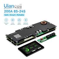 Batterie de stockage d'énergie JK Parallel JiKong 7-16S 100A 150A 200A avec BMS intelligent actif 1A 2A JK-PB2A16S20P et écran LCD pour onduleur