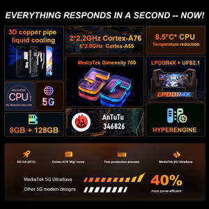 Estreno Mundial <span class=keywords><strong>Blackview</strong></span> <span class=keywords><strong>BL8800</strong></span> <span class=keywords><strong>Pro</strong></span> 5G Teléfono Resistente con Cámara de Imagen Térmica FLIR Smartphone 6.58\" 8GB+128GB 8380mAh - Product Image 4