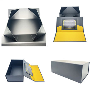 Scatola Pieghevole Premium con Chiusura Magnetica, Dimensioni Personalizzate, Logo Stampato UV/a Caldo/Stampato, Funzione Pieghevole - Product Image 1