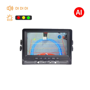 Cámara de seguridad para montacargas AI, clasificación IP69K, detección de vehículos peatonales, alarma de voz de advertencia extendida, compatibilidad con Monitor Central - Product Image 4