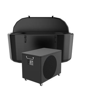 Tout Nouveau Bain Froid Pliable de Grande Taille pour Adultes avec Sauna et Bain de Glace, Plongeon Glacé Complet pour la Maison avec <span class=keywords><strong>Escalier</strong></span> et Refroidisseur de Glace - Product Image 4