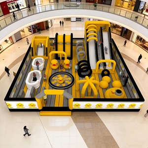 Château gonflable sur <span class=keywords><strong>le</strong></span> thème des dessins animés, parc d'attractions, jeux de terrain de <span class=keywords><strong>jeu</strong></span> pour événements - Product Image 1