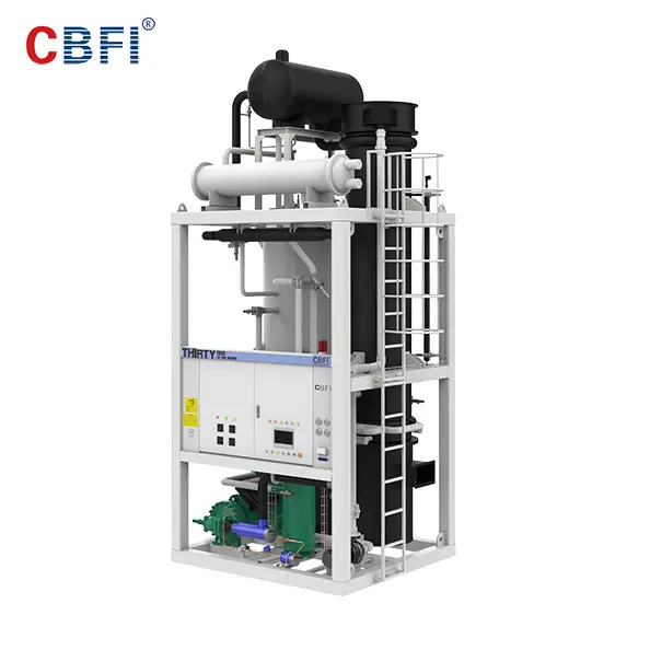 CBFI tüp buz makinesi 1 2 3 5 10 15 20 25 30 ton otomatik buz küpü makinesi bitki