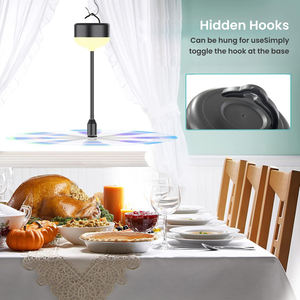 Berkualitas ABS padat kipas pengusir lalat dengan baterai isi ulang bawaan 1200mAh desain fleksibel pengusir serangga ramah lingkungan - Product Image 5