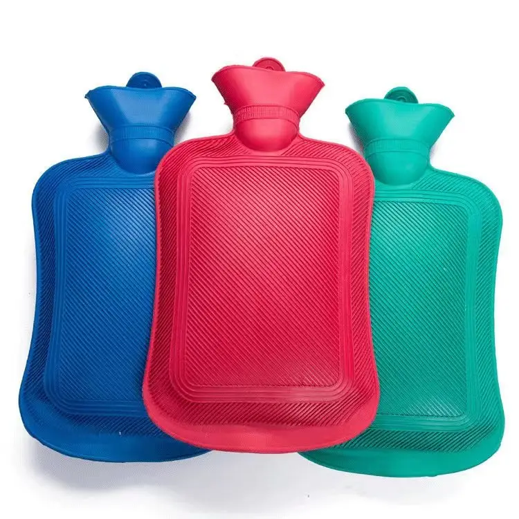 Toptan el ısıtıcı su geçirmez kauçuk şişe sıcak su şişe çantası