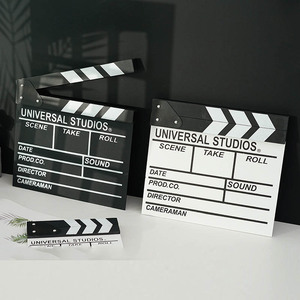 Nuevo Tablero de Escenas para Filmación de Videos y Películas, Accesorios de Fotografía para Cámara, Estudio de <span class=keywords><strong>Cine</strong></span>, <span class=keywords><strong>Cine</strong></span> en Casa y Video - Product Image 1