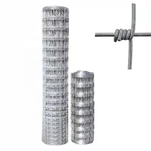 Wire fence for pasture and forest, knot mesh, STRONG AGAINST cattle ,deer, wild boar, rabbit & more animals