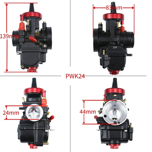 卸売カスタムPWK CNC 21mm 24mm 26mm 28mm 30mm 32mm 34mmユニバーサルキャブレターパワージェット2 4ストロークスクーターバイクキャブレター - Product Image 3