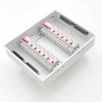 Boîtier de distribution encastré breveté PZ30 à 30 voies, coffret de distribution complet pour disjoncteurs, boîtier électrique métallique, coffret de commande basse tension