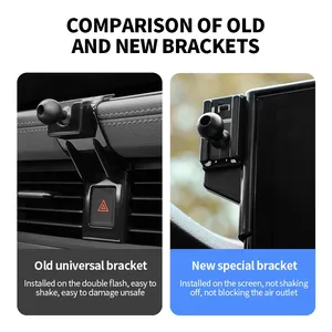 Soporte para Teléfono Móvil para <span class=keywords><strong>BMW</strong></span> <span class=keywords><strong>Serie</strong></span> <span class=keywords><strong>2</strong></span> 3 4 I4 M3 CS Competition XDrive M4 Touring <span class=keywords><strong>Gran</strong></span> Convertible Sedán Coupé, Soporte para GPS y Navegación - Product Image 4