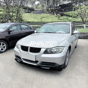 5Pcs E90 Car Front Bumper <b>Lip</b> Splitter Diffuser Body Kit Spoiler Bumper Guard Protector for BMW 3 Series E90 E91 LCI 2005-2008 - Product Image 3