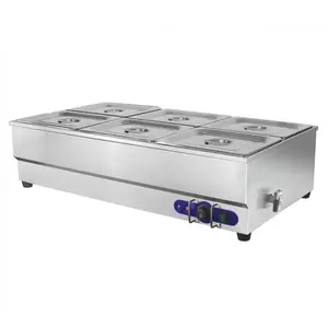 CE Certified Catering Equipment Commercial Counter Top Electric Food Warmer Bain Marie