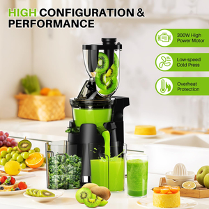 Electric Household Citrus <b>Juicer</b> Multifunctional Slow <b>Juicer</b> with Quiet Motor Automatic Residue Separation for <b>Fruits</b> <b>Vegetables</b> - Product Image 3