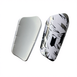 스포츠 정강이 보호대 기본 플라스틱 패드 맞춤 로고 성인 다리 보호대 - Product Image 6