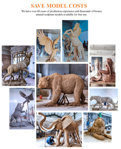 Statue <span class=keywords><strong>di</strong></span> Anatre in Volo in Bronzo a Grandezza Naturale per Decorazione <span class=keywords><strong>di</strong></span> Laghetti e Giardini, Scultura <span class=keywords><strong>di</strong></span> Uccelli in Metallo Personalizzata - Product Image 6