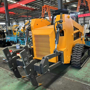 Most Commonly Used <strong>in</strong> Farm <strong>Operations</strong> Compact Tracked New Skid Steer Rear Ripper Auger Skid Steer <strong>Loader</strong> - Product Image 2