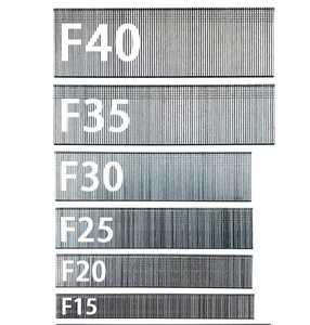 Clavos de hierro Q195 Serie F galvanizados de vástago liso, Clase 8, 50mm de longitud, empaquetados en cartón para muebles - Product Image 4