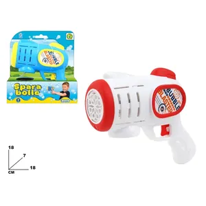 ปืนยิงฟองสบู่พร้อมไฟ 18 ซม. สำหรับเด็กเล่นกลางแจ้ง - Product Image 1