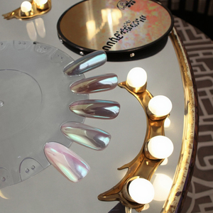 Polvere Acrilica Trasparente <span class=keywords><strong>Rosa</strong></span> Brillante di Lusso Shenghong per Nail Art, Effetto <span class=keywords><strong>Specchio</strong></span> Magico, Effetto Ghiaccio Fatato per Unghie Francesi - Product Image 1