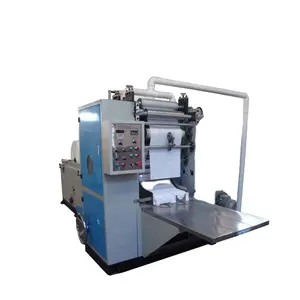 Automatic paper processing equipment emossed folding facial tissue products machine