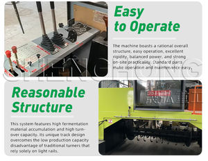 Machine de criblage rotative pour poudre de compost organique à haute efficacité, équipement de production d'engrais organique - Product Image 2