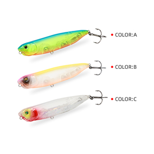 Leurre de pêche artificiel coulant de couleur personnalisée leurre de pêche dur à basse quantité minimale de commande coulée d'eau douce bon marché - Product Image 4