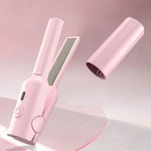 USB Electric Hair Splint Portable Mini Flat Iron Hair Straightener