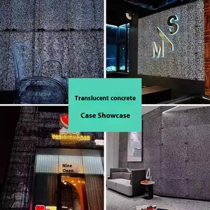 Hiện đại siêu mỏng linh hoạt mềm đá rammed trái đất hình học công bằng-phải đối mặt với bê tông nền tường xi măng đổ Hội Đồng Quản trị Veneer - Product Image 4