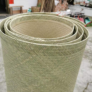 Handmade Bamboo Mats Water Bamboo Ci Bamboo Green Herringbone Pattern Eco Friendly Bed Sheet 1.5x1.9 1.2x1.8 1.8x2.0 China - Product Image 2