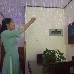 China, el más nuevo de la venta caliente de la lámpara de color mezclado estrellado <span class=keywords><strong>invisible</strong></span> diy de fibra óptica lámpara de araña - Product Image 4