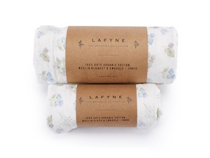 Couverture d'emmaillotage écologique OEM ODM d'usine |   Emballage personnalisé en papier <span class=keywords><strong>kraft</strong></span> avec bande de protection en papier pour emballage de couvertures pour bébés - Product Image 5