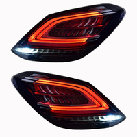 Feux arrière LED 12V CY Factory en gros pour Benz W205 (nouveaux et anciens modèles) noirs modifiés avec Plug & Play
