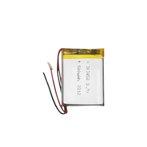 Batterie Li-polymère Lipo 303450 3.7V 500mAh LP303450 Batterie au lithium polymère Akku - Product Image 4