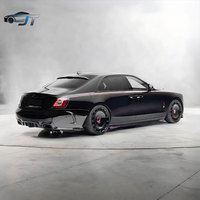 Kit de carrosserie MS Style en fibre de carbone véritable pour Rolls-Royce Ghost : lèvre avant, capot, lèvre arrière, jupes latérales et aileron de toit