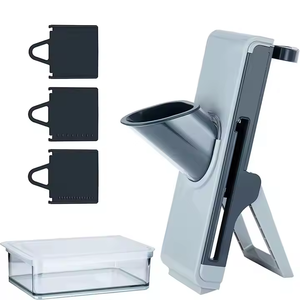 Đa chức năng nhựa cầm tay nhà bếp cắt chanh Slicer cà rốt Shredder thịt & rau Slicer Hướng dẫn sử dụng Báo Chí vắt tay - Product Image 2