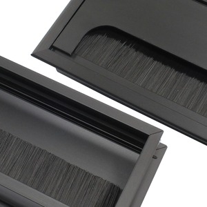 Organisateur de câbles de bureau durable en alliage d'aluminium <span class=keywords><strong>pour</strong></span> câbles de télévision et d'ordinateur, couvre-câbles de bureau de qualité supérieure - Product Image 4