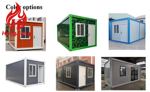 Nhà di động mini cao cấp 20 feet, chất lượng cao, làm từ panel sandwich thép, hiện đại, dùng làm văn phòng, nhà ở, khách sạn, phòng ngủ, phòng tắm - Product Image 2