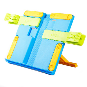 New đa chức năng ráp có thể điều chỉnh cuốn sách đứng chủ Rack trang clip cho đọc sách bàn xách tay sách giáo khoa - Product Image 1