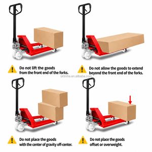 Transpaleta Hidráulica Manual de 2000 kg para Manejo de Materiales en Almacenes - Product Image 6